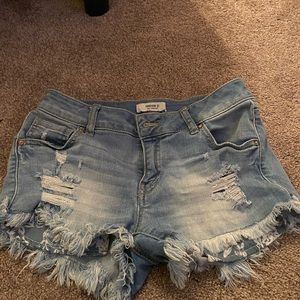 jean shorts